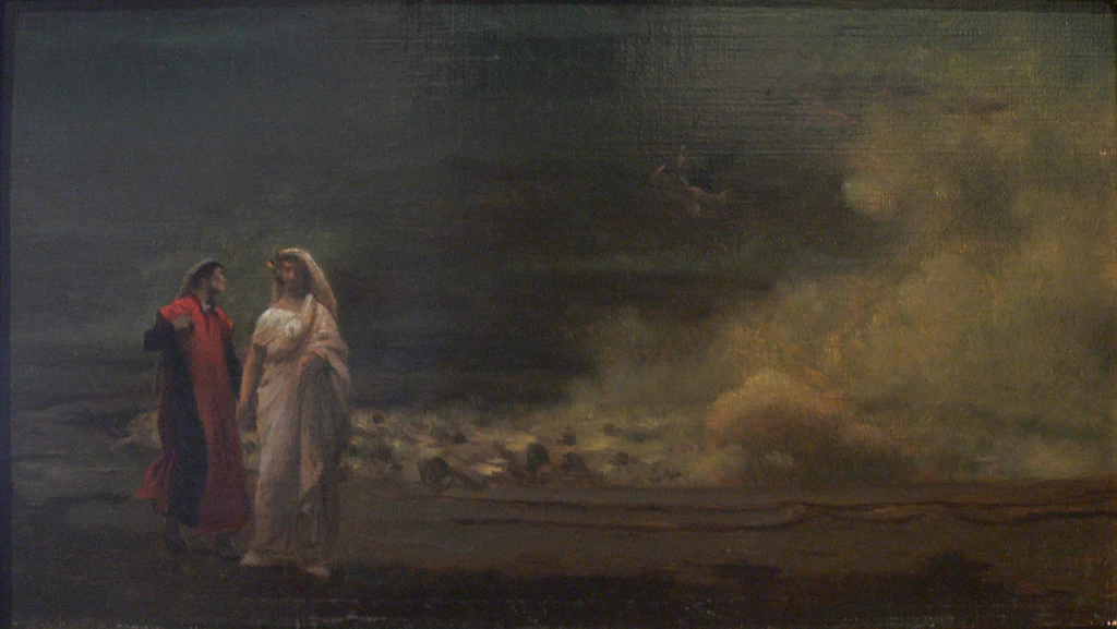 Dante e Virgilio negli Inferi - Museo Georges, Garret, Vesoul